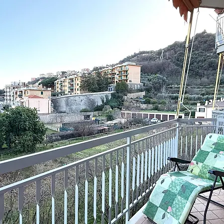 14 Minuti Da Mare E Centro - Relax E Vista Aperta Daire Pietra Ligure